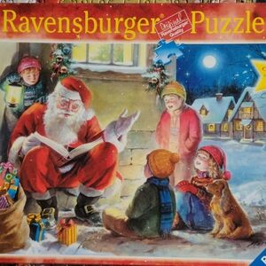 Ravensburger limited edition puzzle, Santa's Story Time, 1,000 Pieces